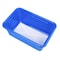 Storex Cubby Storage Bin, Plastic, Blue, 5 PK 62416U05C - alternate 2